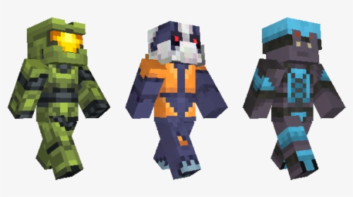 Minecraft Ps4 Master Chief Skin, HD Png Download, Transparent PNG