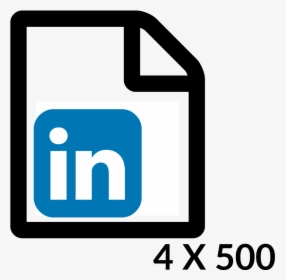 4 Linkedin 500 Word Posts Month - Facebook Twitter Instagram Linkedin, HD Png Download, Transparent PNG