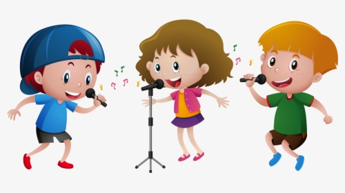 Transparent Child Clip Art - Children Singing Clipart Png, Png Download, Transparent PNG