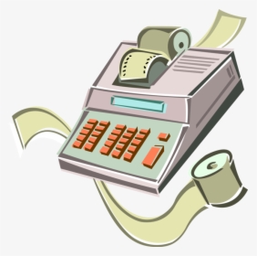 Calculator Clipart Adding Machine - Adding Machine Clipart, HD Png Download, Transparent PNG
