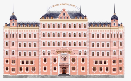 Animations On Behance - Grand Budapest Hotel Sticker, HD Png Download, Transparent PNG