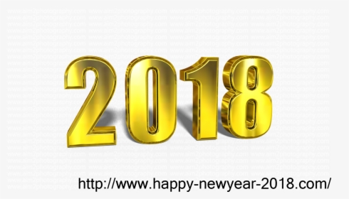 New Year 2018 Logo, HD Png Download, Transparent PNG