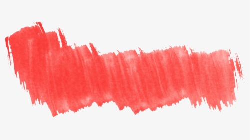Red Vector Brush Stroke - Brush Stroke Red Watercolor, HD Png Download, Transparent PNG