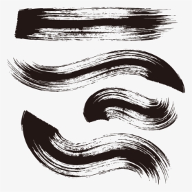Clip Art Ink Stroke - Png Brush Strokes Watercolor, Transparent Png, Transparent PNG