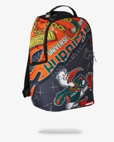 Miami Hurricanes Sprayground Backpack, HD Png Download, Transparent PNG