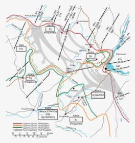 Map Battle Of Stalingrad-el - Operation Uranus Stalingrad, HD Png Download, Transparent PNG