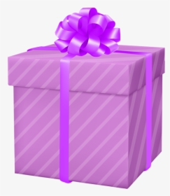 Gifts Clipart Pink Gift - Purple And Pink Gift Box, HD Png Download, Transparent PNG