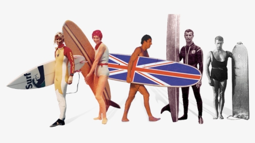 Retro Surf Peaple - Surfing History, HD Png Download, Transparent PNG