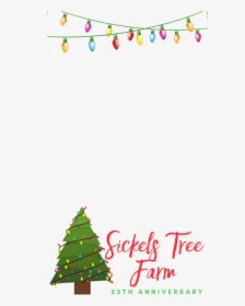 Sickels Tree Farm Indiana - Snapchat Geofilter Png Christmas, Transparent Png, Transparent PNG