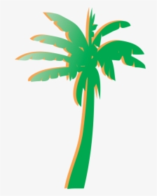 Palm Tree Graphic Png Jpg Library Stock - Green Lodging Florida, Transparent Png, Transparent PNG