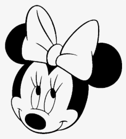 Minnie Mouse Clipart Eyes - Coloring Minnie Mouse Face, HD Png Download, Transparent PNG