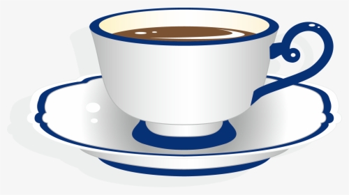 Coffee Cup Espresso Tea Cafe - Coffee Cup Vector Free, HD Png Download, Transparent PNG