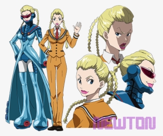 Newton - Nobunagun Anime Character, HD Png Download, Transparent PNG
