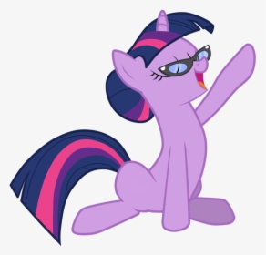 Twilight Sparkle With Glasses, HD Png Download, Transparent PNG
