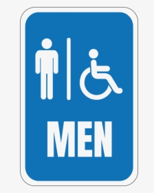 Mens Restroom Sign, HD Png Download, Transparent PNG