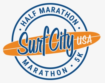 Surf City Marathon & Half Marathon - Circle, HD Png Download, Transparent PNG