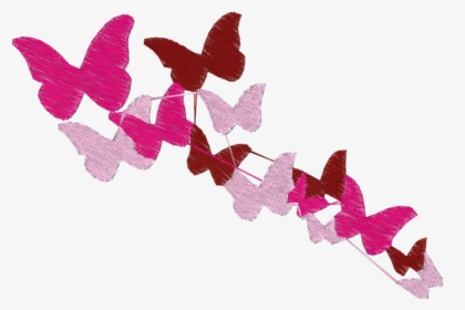 Borboletas Em Png - Butterfly Effect Pink, Transparent Png, Transparent PNG