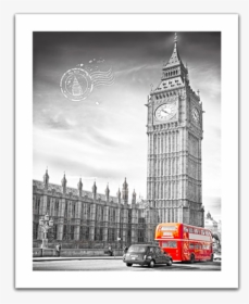 Gif Red Bus In London, HD Png Download, Transparent PNG