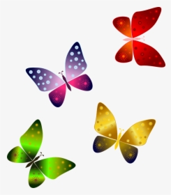 Borboletas, Borboleta Vermelha, Borboleta Verde, Roxo - Red Butterfly Hd, HD Png Download, Transparent PNG