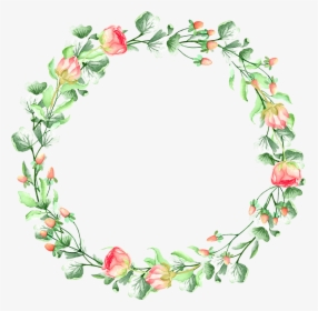 Clipart Butterfly Wreath - Flower Circle Png Without Background, Transparent Png, Transparent PNG