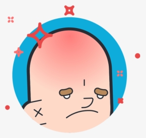 Cramps And Headache - Headache, HD Png Download, Transparent PNG