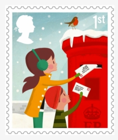 Post Stamps Christmas Uk, HD Png Download, Transparent PNG