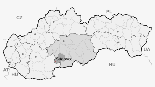 Sudovce - Krupina Mapa, HD Png Download, Transparent PNG