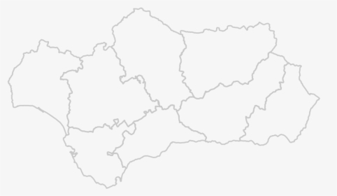 Mapa De Andalucia, HD Png Download, Transparent PNG