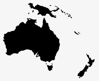 Australia Mapa Polityczna Continent City Map - South East Asia And Australia, HD Png Download, Transparent PNG