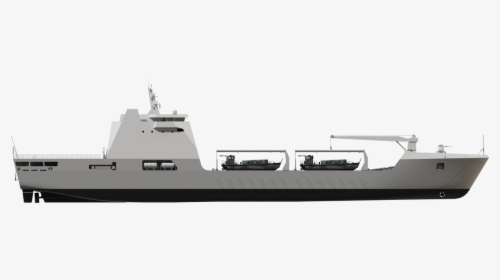 Damen Landing Ship Range Is A State Of Art Flexible - Landing Ship Transport 120, HD Png Download, Transparent PNG