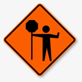 Caution Clipart Road Work Sign - Oamaru, HD Png Download, Transparent PNG
