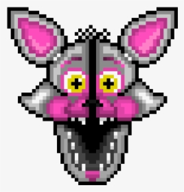 Funtime Foxy Pixel Art, HD Png Download, Transparent PNG