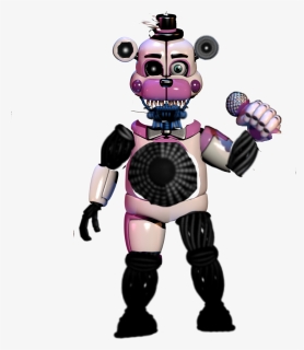 #funtime Freddy #withered Funtime Freddy #fnaf Sister - Sister Location Funtime Freddy Without Bonbon, HD Png Download, Transparent PNG