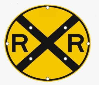 Image Logo For Lighted Roadway Signs - Road Signs Railroad Crossing, HD Png Download, Transparent PNG