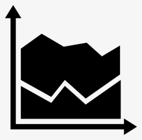 Education Chart With Horizontal And Vertical Axes Comments - Stacked Area Chart Icon, HD Png Download, Transparent PNG