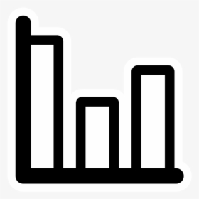 Computer Icons Statistics Bar Chart - Statistics Clipart Black And White, HD Png Download, Transparent PNG