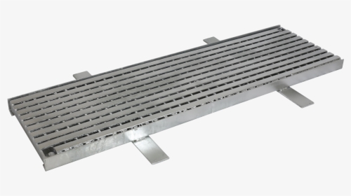 Galvanised Heelproof Trench Grates - Outdoor Bench, HD Png Download, Transparent PNG