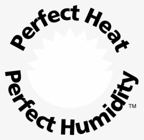 Perfect Heat Perfect Humidity Logo Black And White - Circle, HD Png Download, Transparent PNG