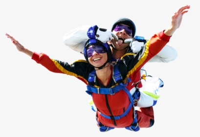 Tandem-skydiving - Прыжок С Парашютом Пнг, HD Png Download, Transparent PNG