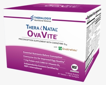 Theranatal Ovavite Includes The Necessary Vitamins - Theranatal Ovavite, HD Png Download, Transparent PNG