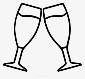 Cheers Coloring Page - Transparent Wedding Icon, HD Png Download, Transparent PNG