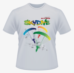 Skydiving T Shirts - T Shirt, HD Png Download, Transparent PNG