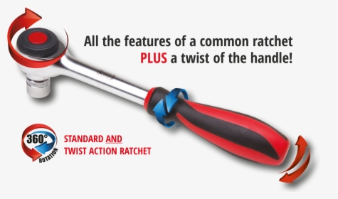 Ratchet With Twist Handle, HD Png Download, Transparent PNG