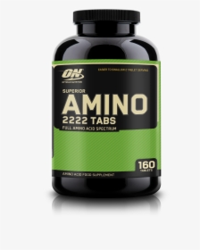 Optimum Nutrition Superior Amino 2222 Tablets - Amino 2222, HD Png Download, Transparent PNG