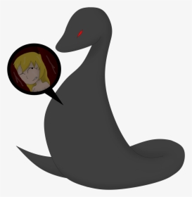 Snake Ate Someone Cartoon, HD Png Download, Transparent PNG