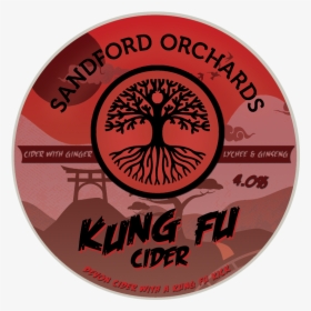Kung Fu Cider - Sandford Orchards, HD Png Download, Transparent PNG