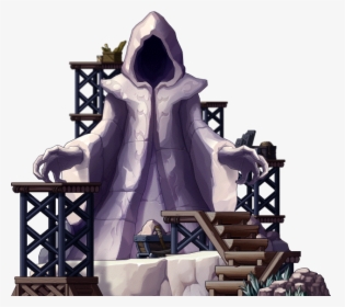 Statue Of The Black Mage - Black Mage In Maple, HD Png Download, Transparent PNG