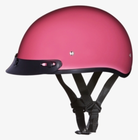 Daytona Helmets Motorcycle Half Helmet Skull Cap Hi - Pink Dot Helmet, HD Png Download, Transparent PNG
