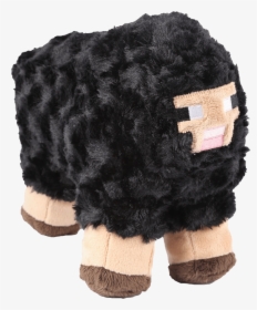 Minecraft Black Sheep Plush, HD Png Download, Transparent PNG