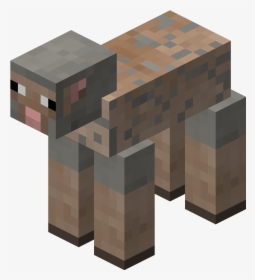 Minecraft Lime Green Sheep , Png Download - Pink Baby Sheep Minecraft, Transparent Png, Transparent PNG